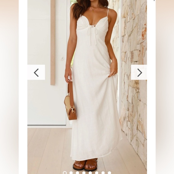 billy j Dresses & Skirts - billy j Coco Maxi Dress - White size XS NWT